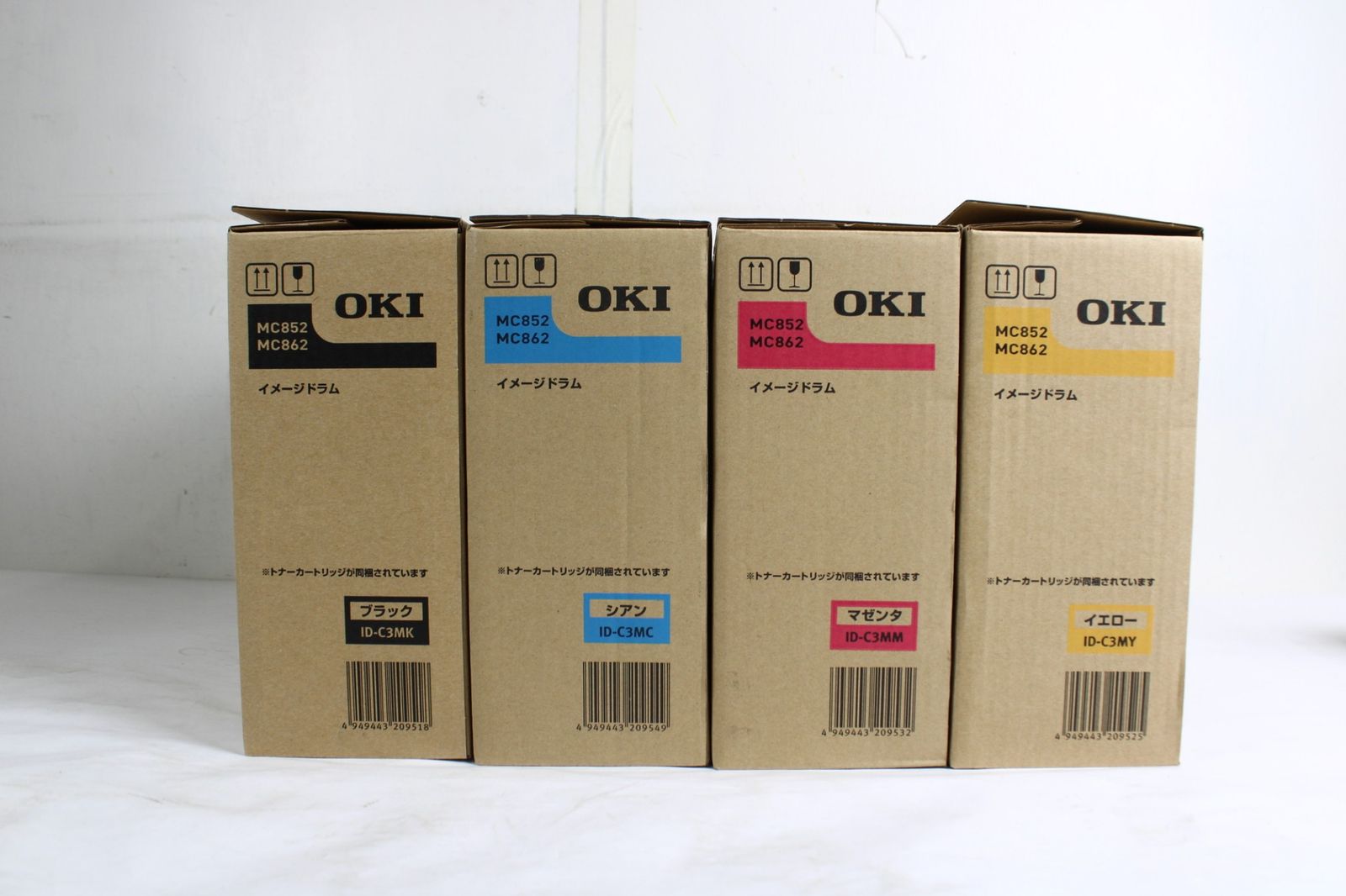 未使用 OKI 純正 イメージドラムユニット ID-C3M 4色（シアン