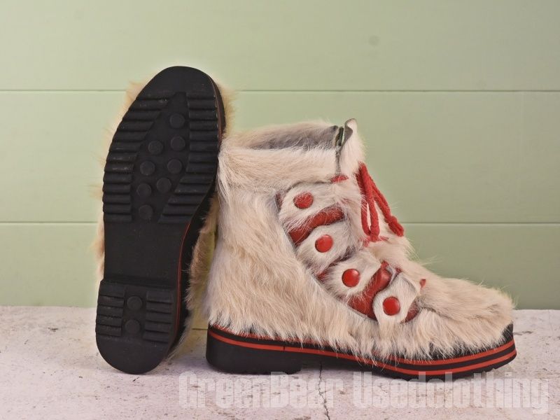 エスキモーブーツ 白