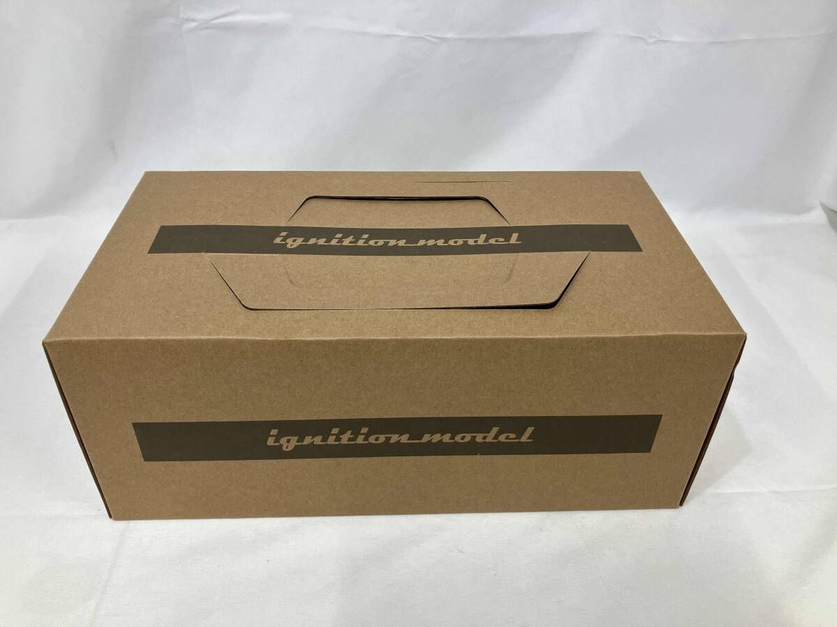現状品 ignition model 1|18 Nissan Skyline 2000 GT-ES C210 White ｉｇｎｉｔｉｏｎ ｍｏｄｅｌ