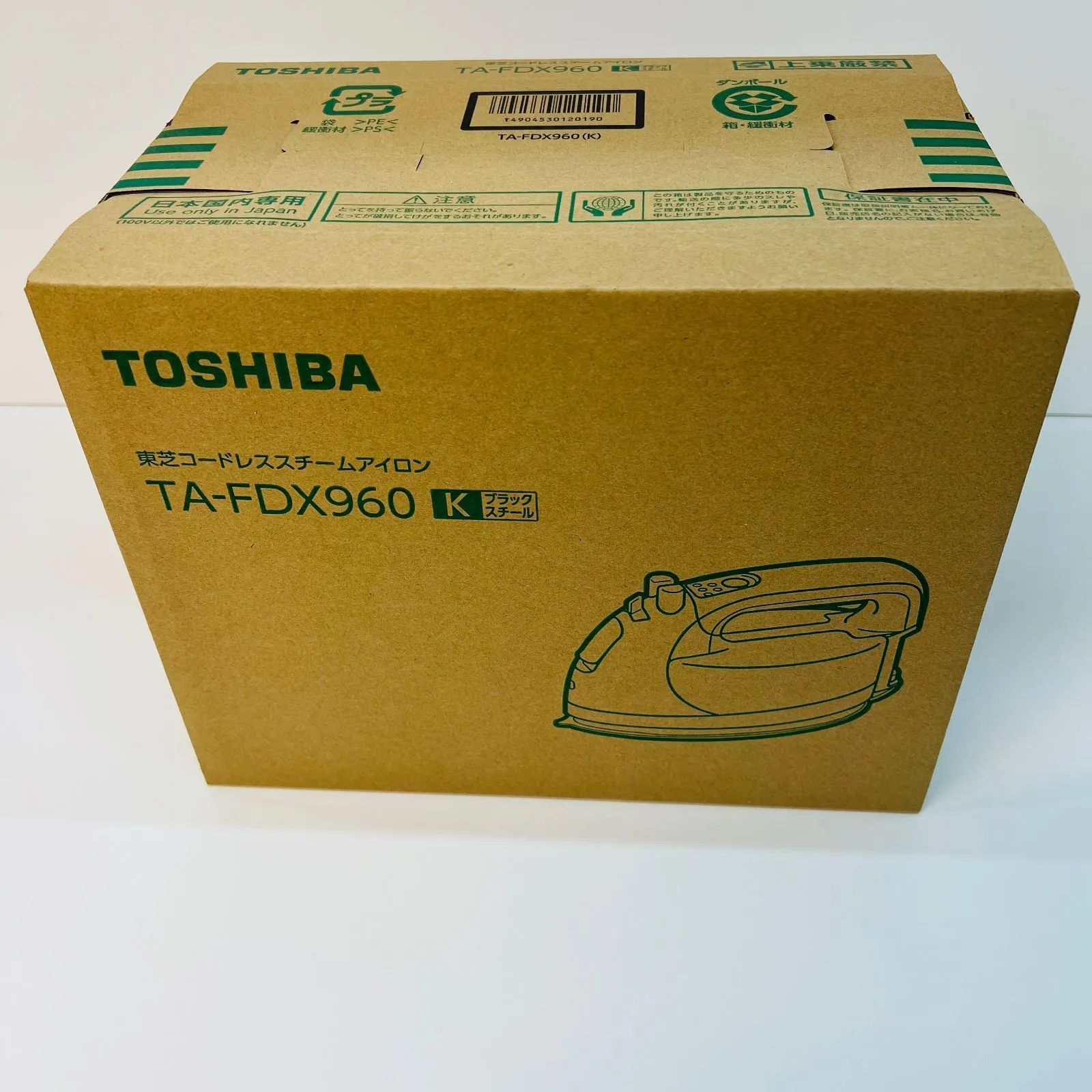 【新品未開封品】TOSHIBA TA-FDX960(K) アイロン TA-FDX960 | アイロン/衣類スチーマー | 東芝ライフスタイル株式
