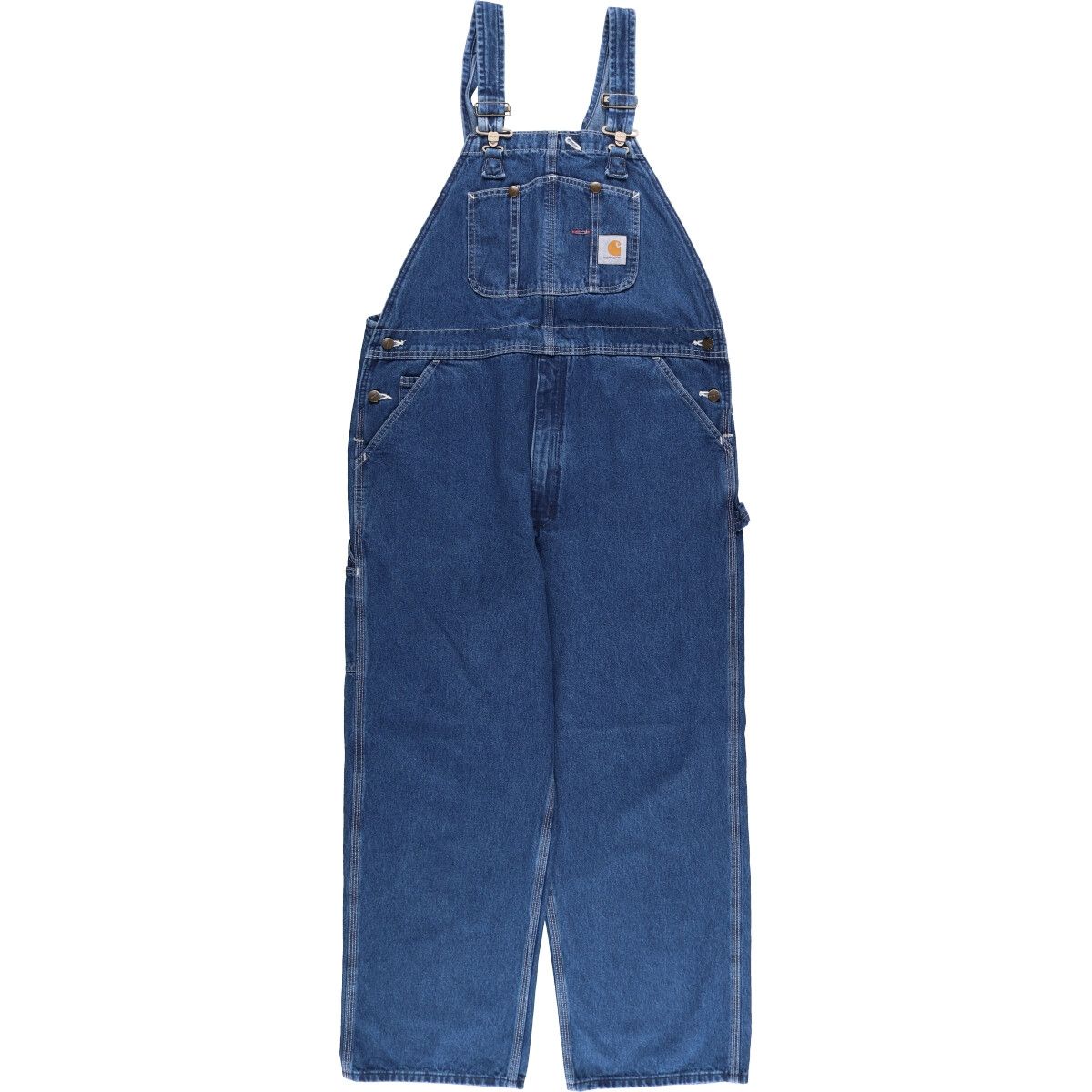 古着 ビッグサイズ カーハート Carhartt デニムオーバーオール メンズ