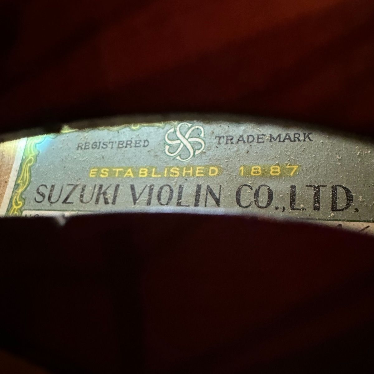 ●鈴木バイオリン●No.11 4/4 1960s 極濃淡 青ラベル Violin スズキ Suzuki No.11 4/4 1954年 Violin バイオリン -GrunSound