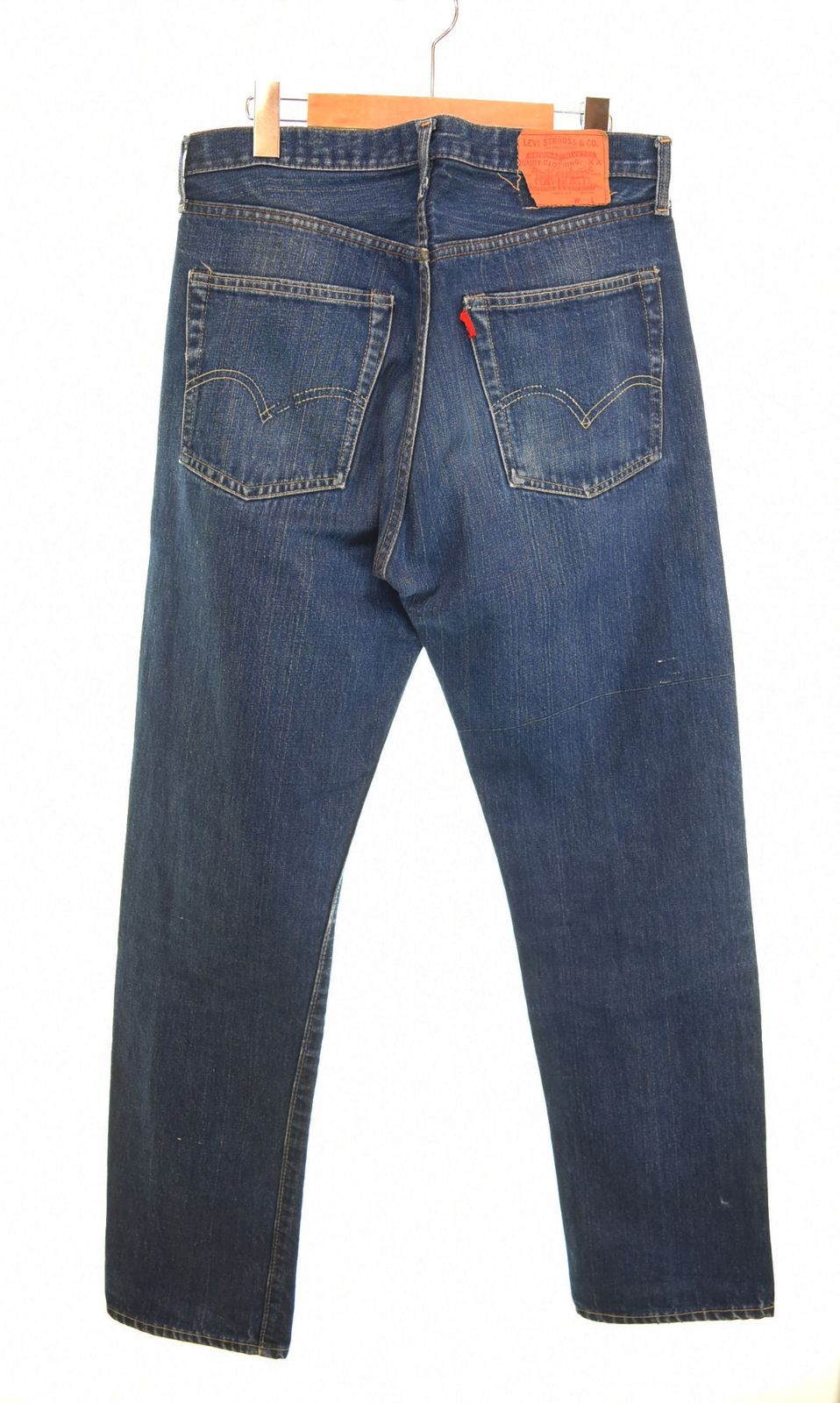 Levi's リーバイス　60s 505 ビッグE 均等V w32 60's LEVI'S リーバイス 505 Big E デニム 刻印K セルヴィッジ V