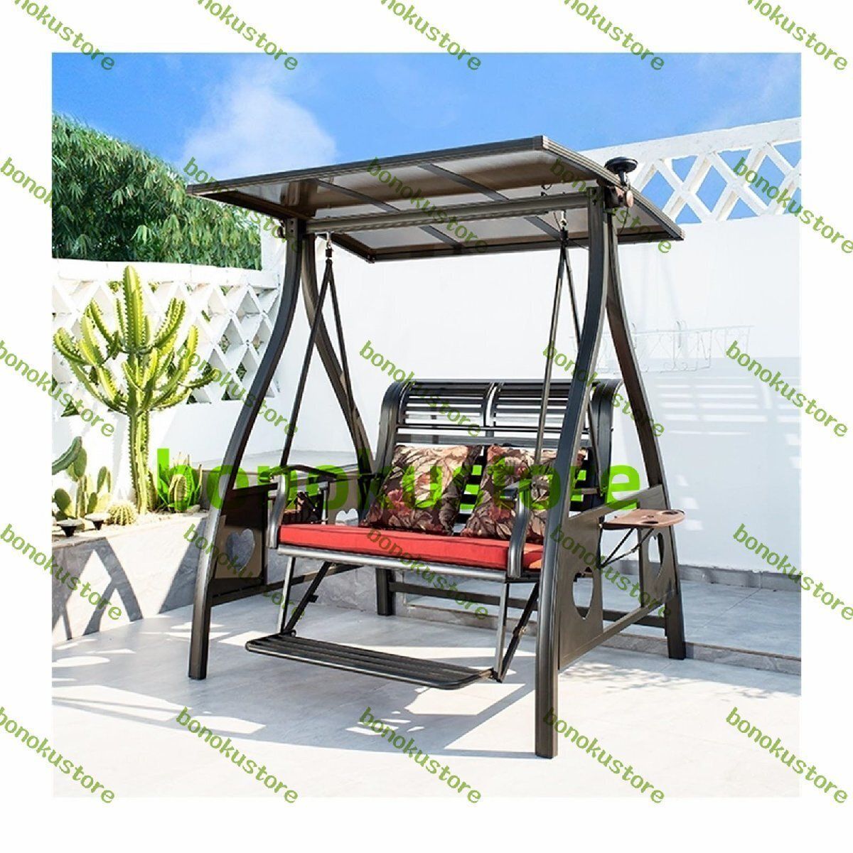 【頑丈で快適】TUIYIDUO ガーデンスイングチェア 2人掛け 屋外用 頑丈で快適】TUIYIDUO ガーデンスイングチェア 2人掛け 屋外用