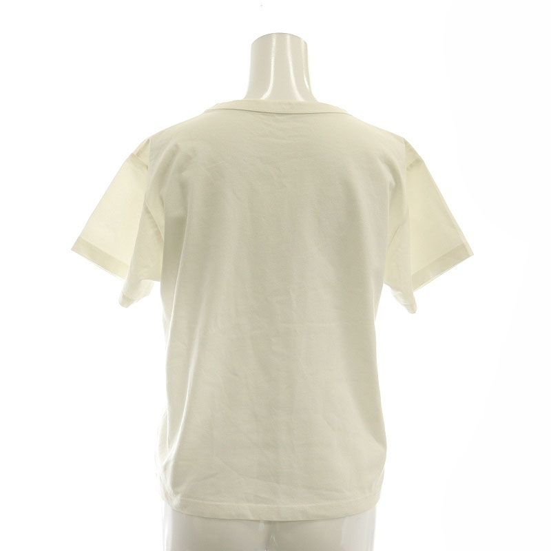 ビビィ Bibiy. フロッキーロゴプリント ショートスリーブTシャツ ビビィ Bibiy. フロッキーロゴプリント ショートスリーブTシャツ