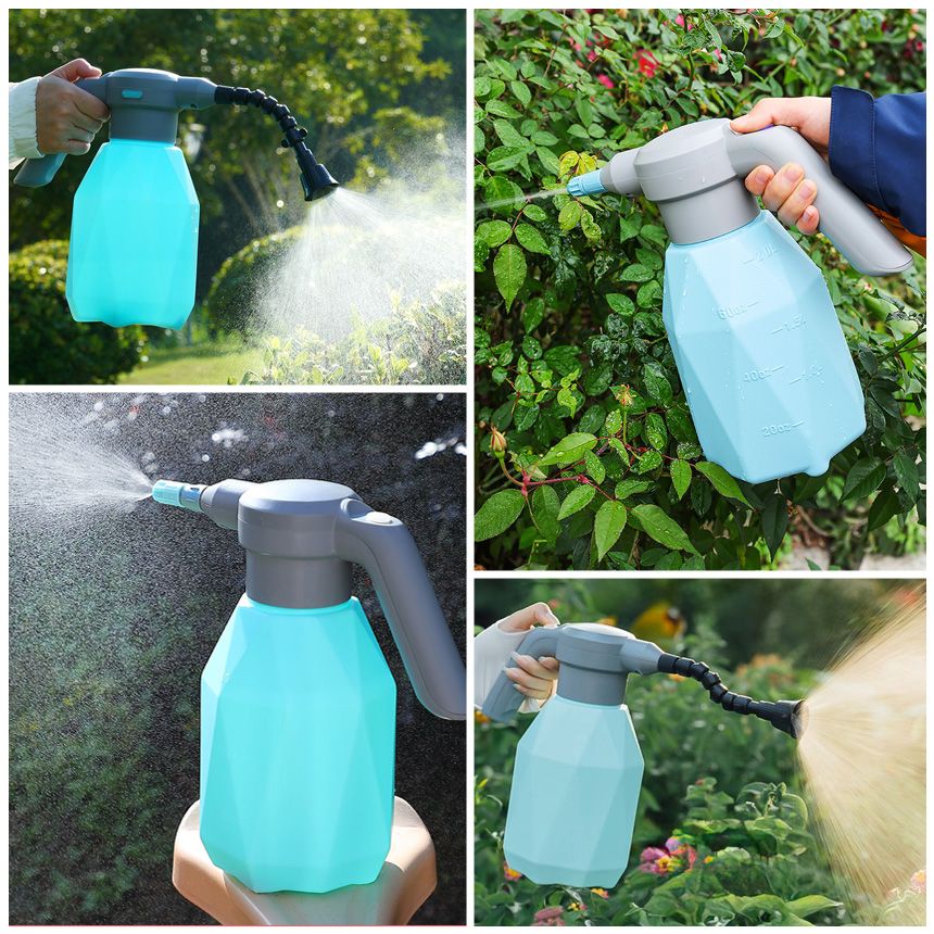 噴霧器 充電式 電動噴霧器 2個セット 充電式噴霧器 電動 除草剤 散布 薬剤 消毒 雑草駆除 害虫駆除 水やり 液肥 コードレス 家庭菜園 ガーデニング 園芸用品 電動式噴霧器 2L 小型噴霧器 電気噴霧器 霧吹き じょうろ U