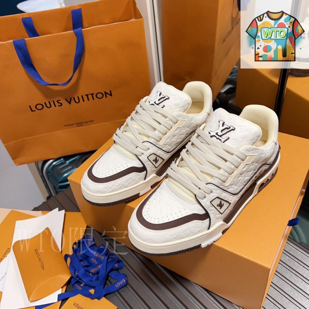 *おしゃれなカジュアルスタイル*【Louis Vuitton】スニーカー カジュアルコーデの主役に抜擢したい、ルイ・ヴィトンの新作