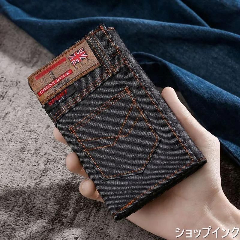 ヴィンテージデニムメンズウォレット