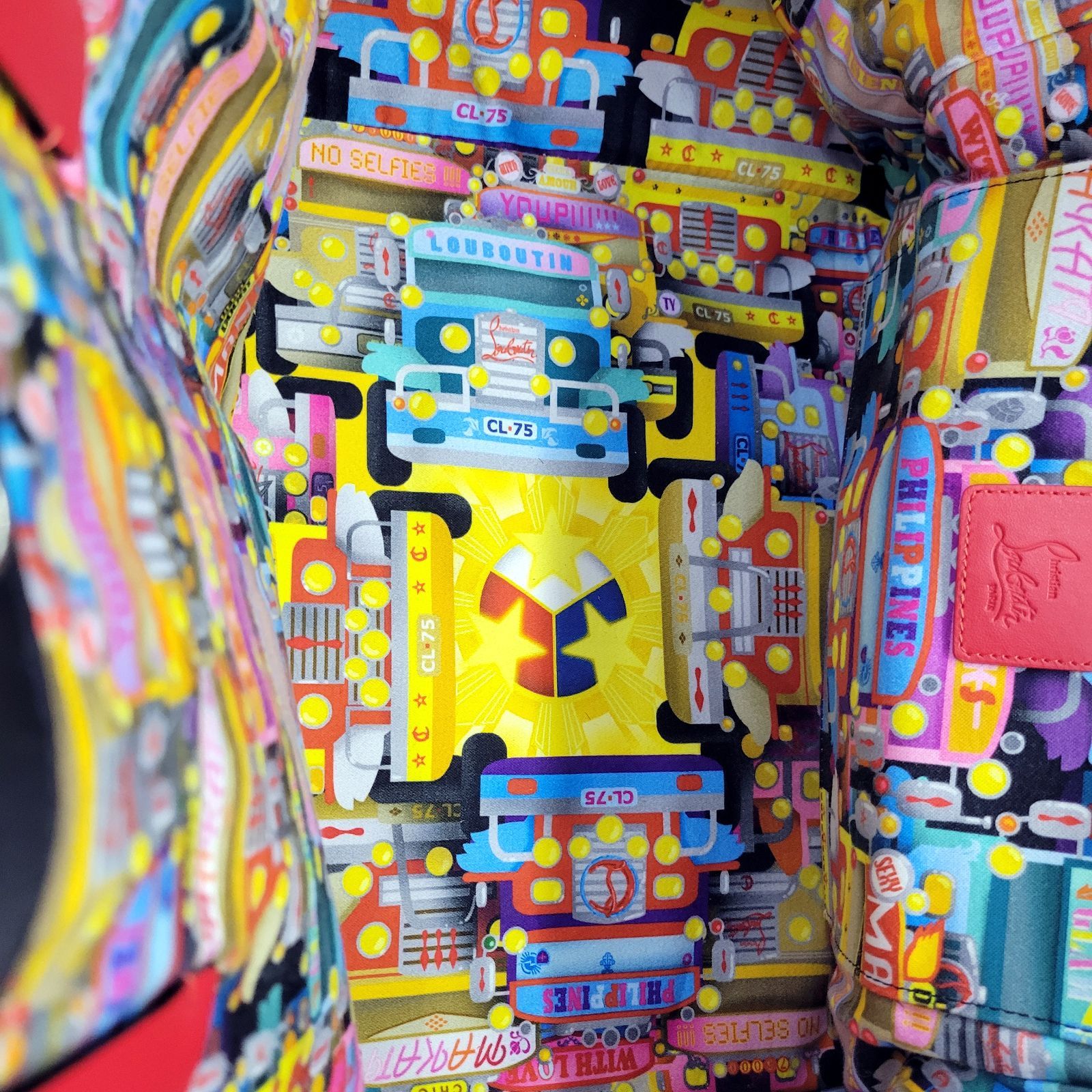 クリスチャンルブタン マニラカバ トートバッグ 保存袋付き DECORATOM_COM_BR