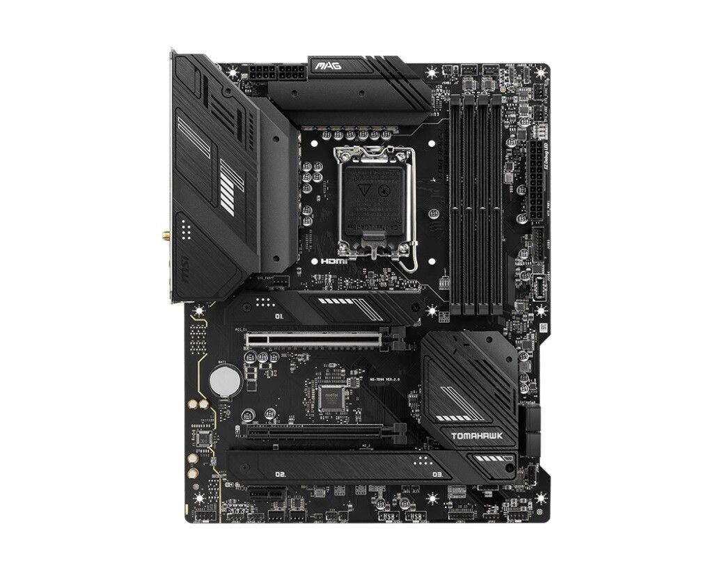 MSI B760TAMAWIFI MAG B760 TOMAHAWK WIFI ゲーミング デスクトップ マザーボード