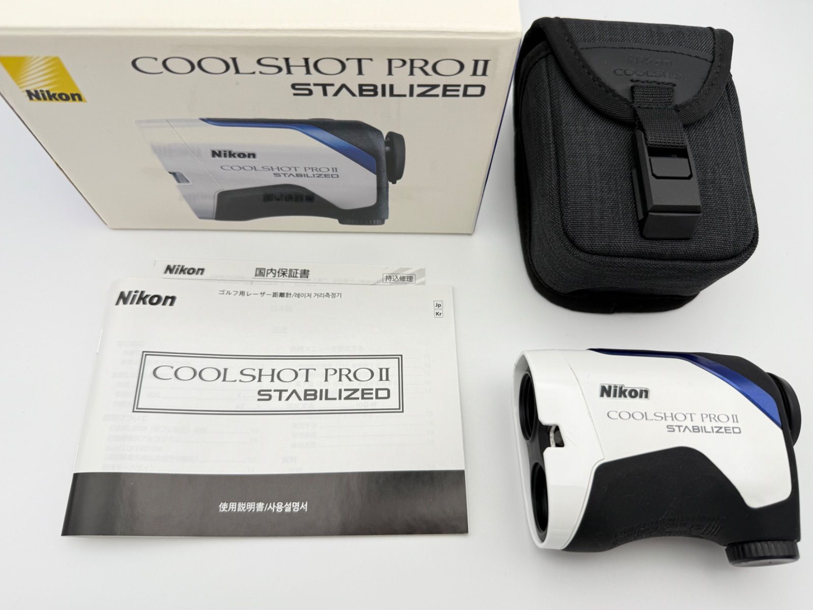Nikon COOLSHOT PROII STABILIZED ニコン クールショット PRO2 Nikon COOLSHOT PROII STABILIZED ニコン クールショット PRO2
