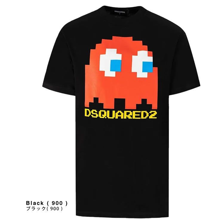 ディースクエアード DSQUARED2 Tシャツ メンズ 半袖 パックマン 
