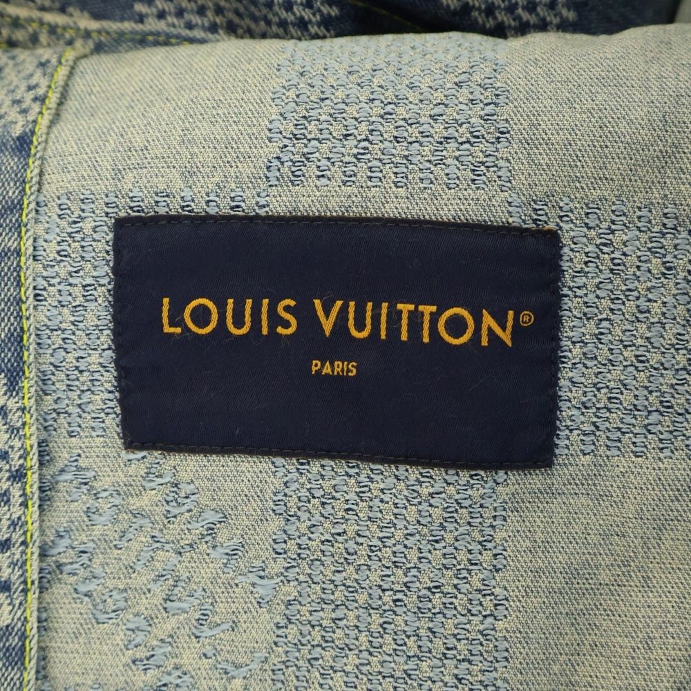 LOUIS VUITTON (ルイヴィトン) 24SS Damier Collarless Denim Jacket