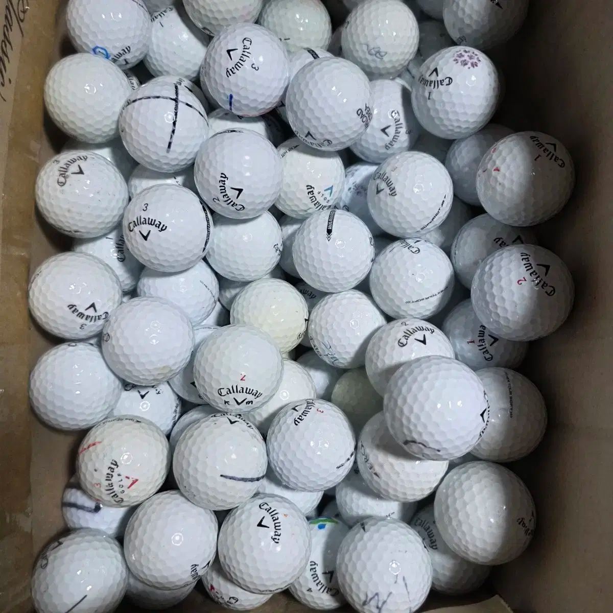 キャロウェイ ゴルフボール 100個 ロストボール