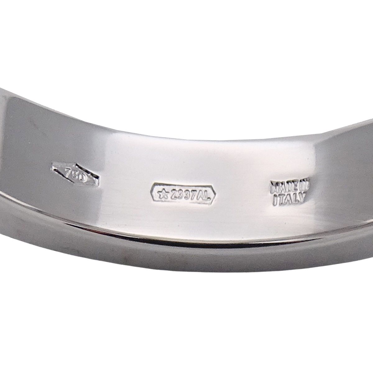 ブルガリ BVLGARI リング レディース ブランド 指輪 750WG 1P  