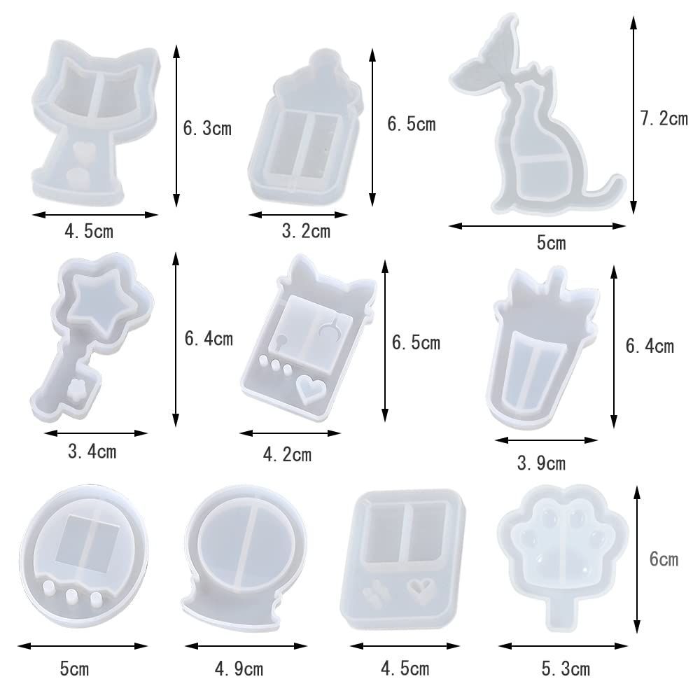 サムコス シリコンモールド シェイカーモールド 流れ砂型 10個セット シャカシャカ中身 DIY手作り UFOキャッチャ 5Rl02QGX5f,  楽器、手芸、コレクション - convivialmc.com