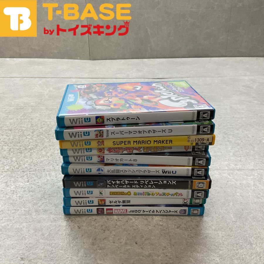ゼルダ無双　太鼓の達人　マリオ3点セット ゼルダ無双 太鼓の達人 マリオ3点セット （WiiU本体+ソフト19枚