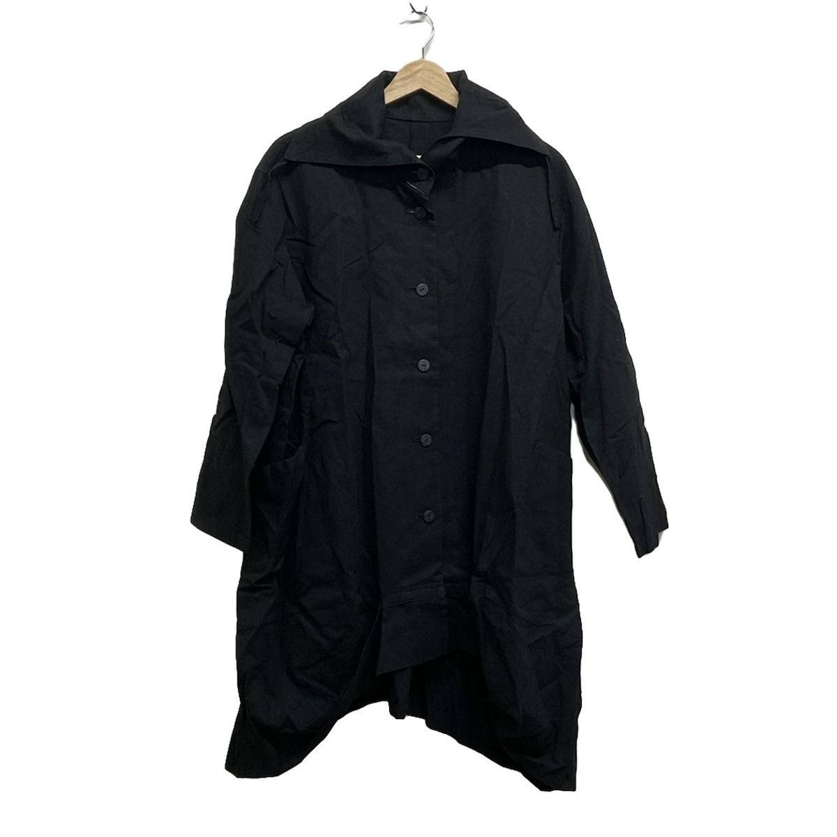 希少✨慈雨 センソユニコ コート アシンメトリー 変形 刺繍 大きいサイズ 慈雨 ジウ センソユニコ SENSO UNICO ジャケット ショート丈