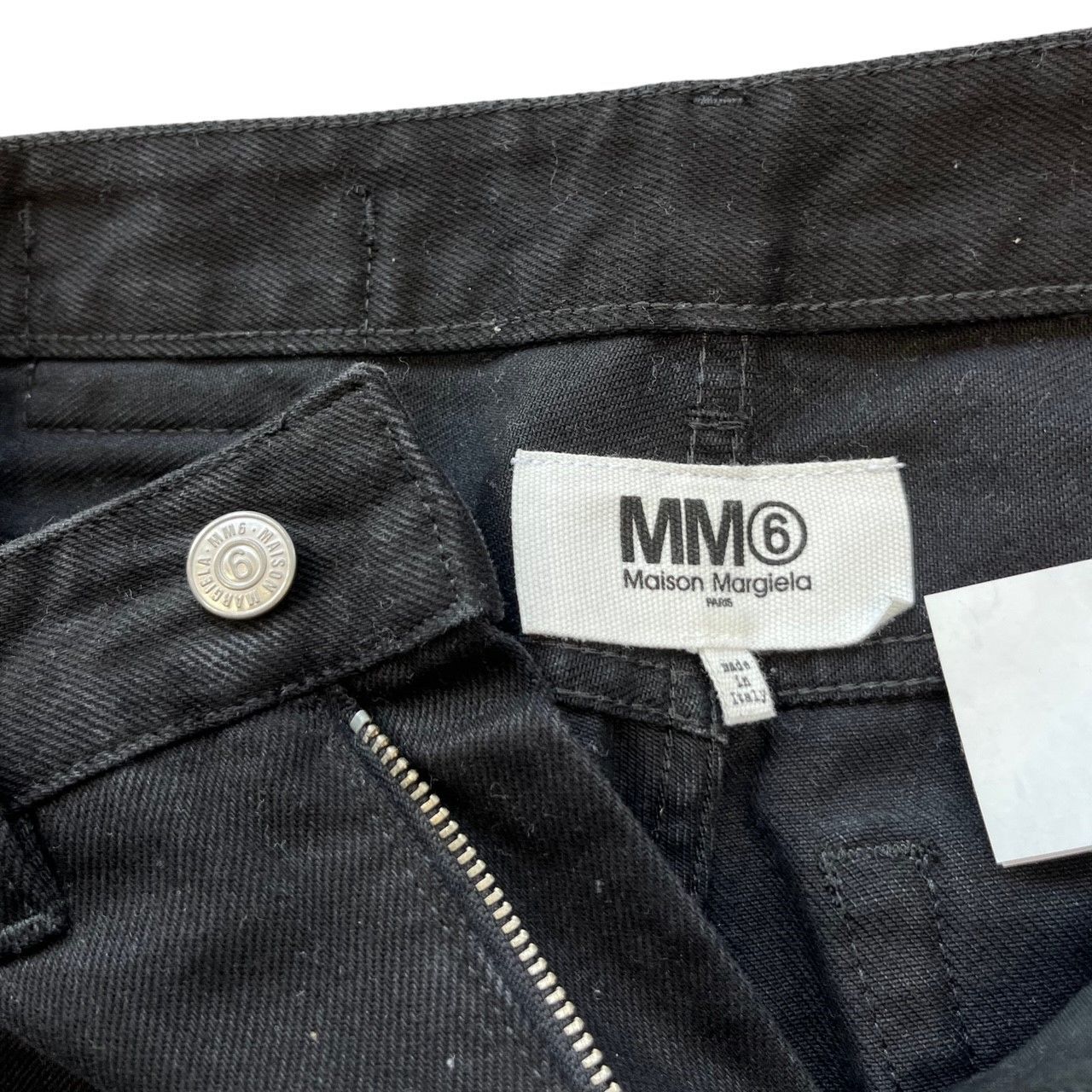 国内正規 MM6 Maison Margiela CONTRAST PANEL RELAXED JEANS 36