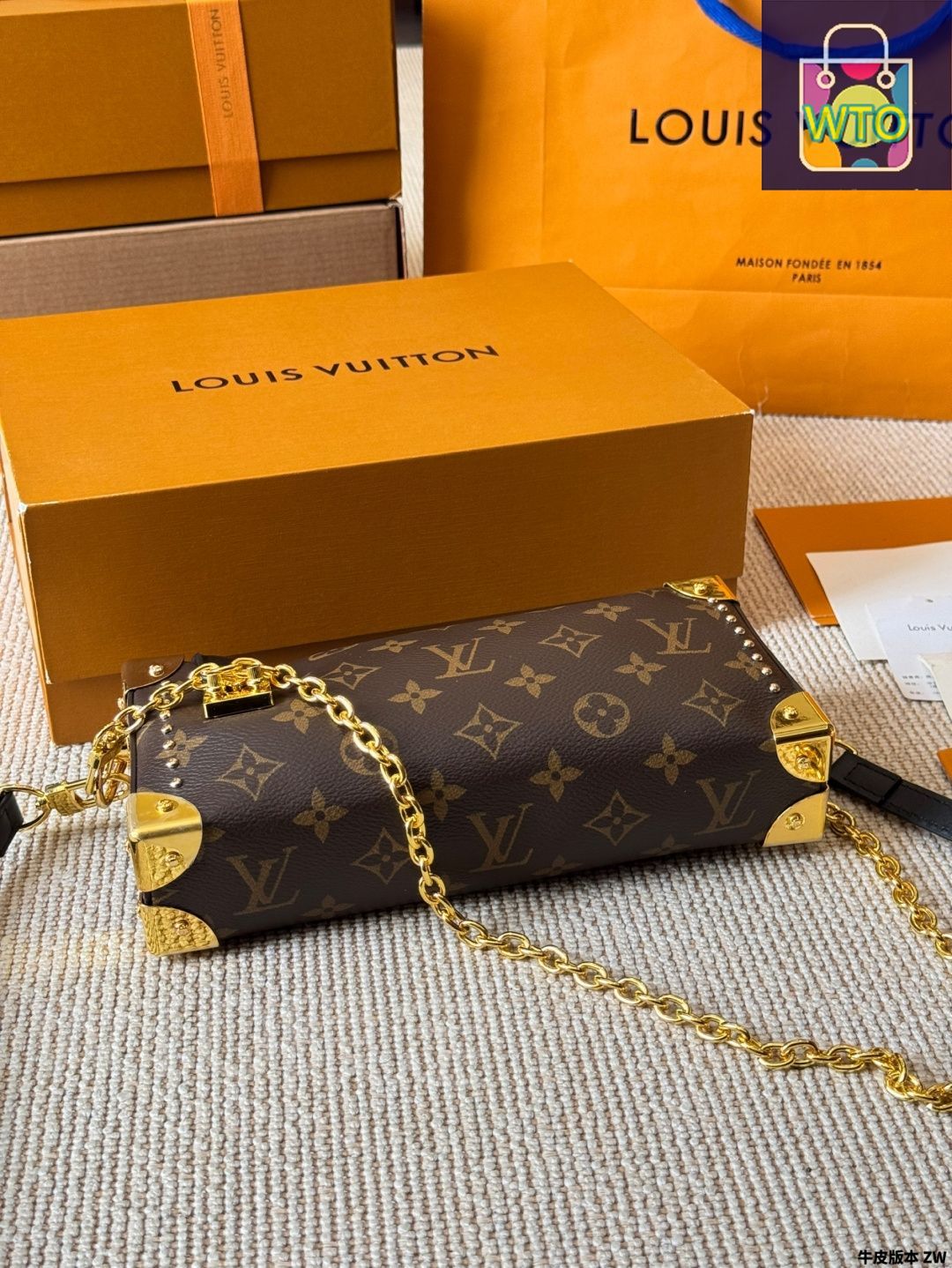 今日特価】Louis Vuitton Slim Trunk Bag - ルイヴィトン スリム