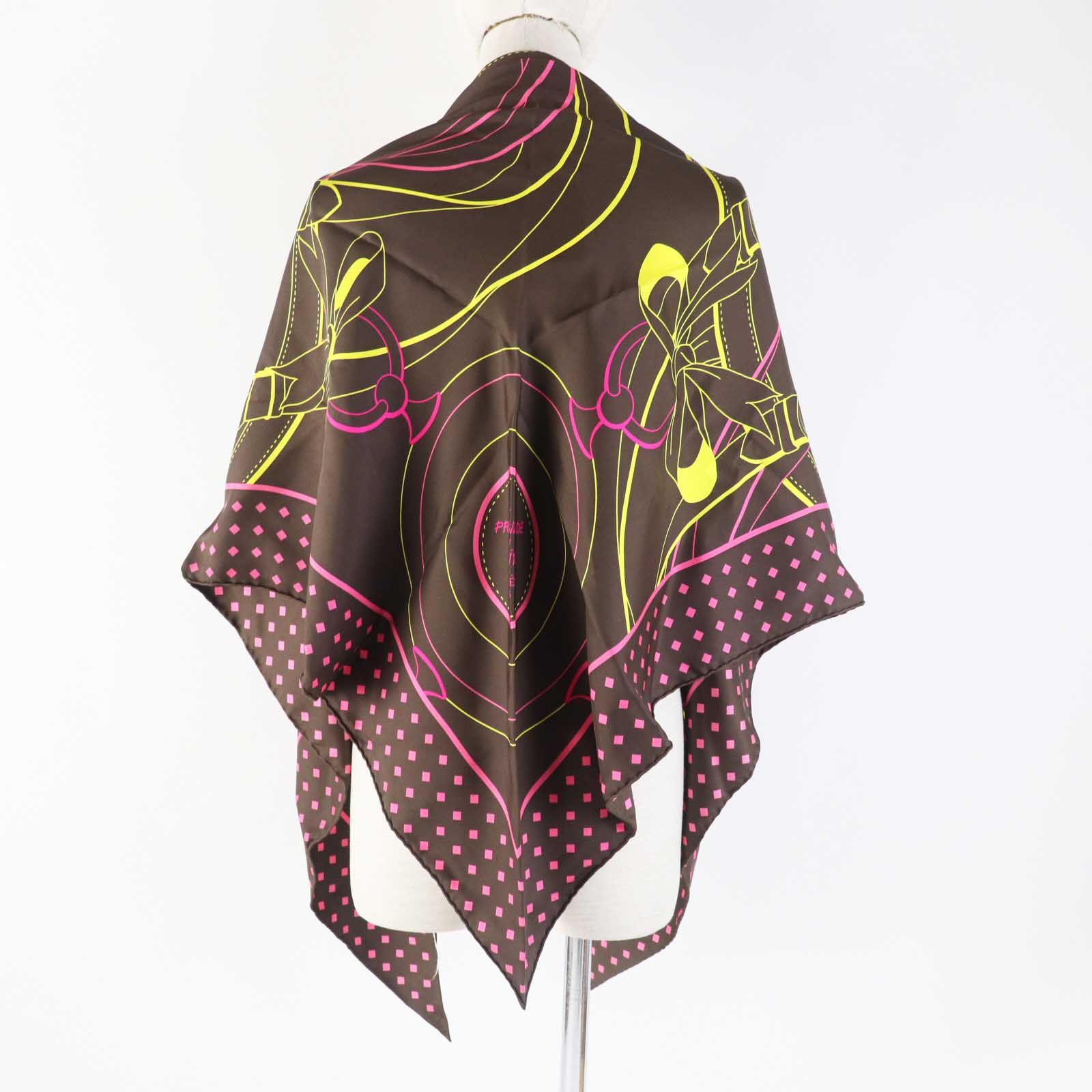 未使用品◎HERMES エルメス H571828S POINTE TWILL LA PROMENADE DU  