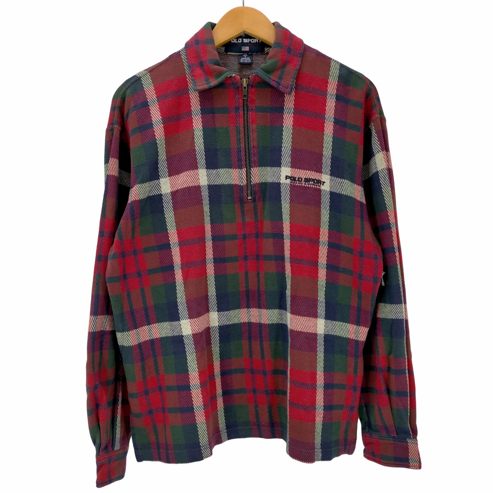 t1383　パタゴニア ワンポイントロゴ ハーフジップ プルオーバー patagoniaレアモデル　ユニセックストップス ヴィンテージファッション - t1383 パタゴニア ワンポイントロゴ