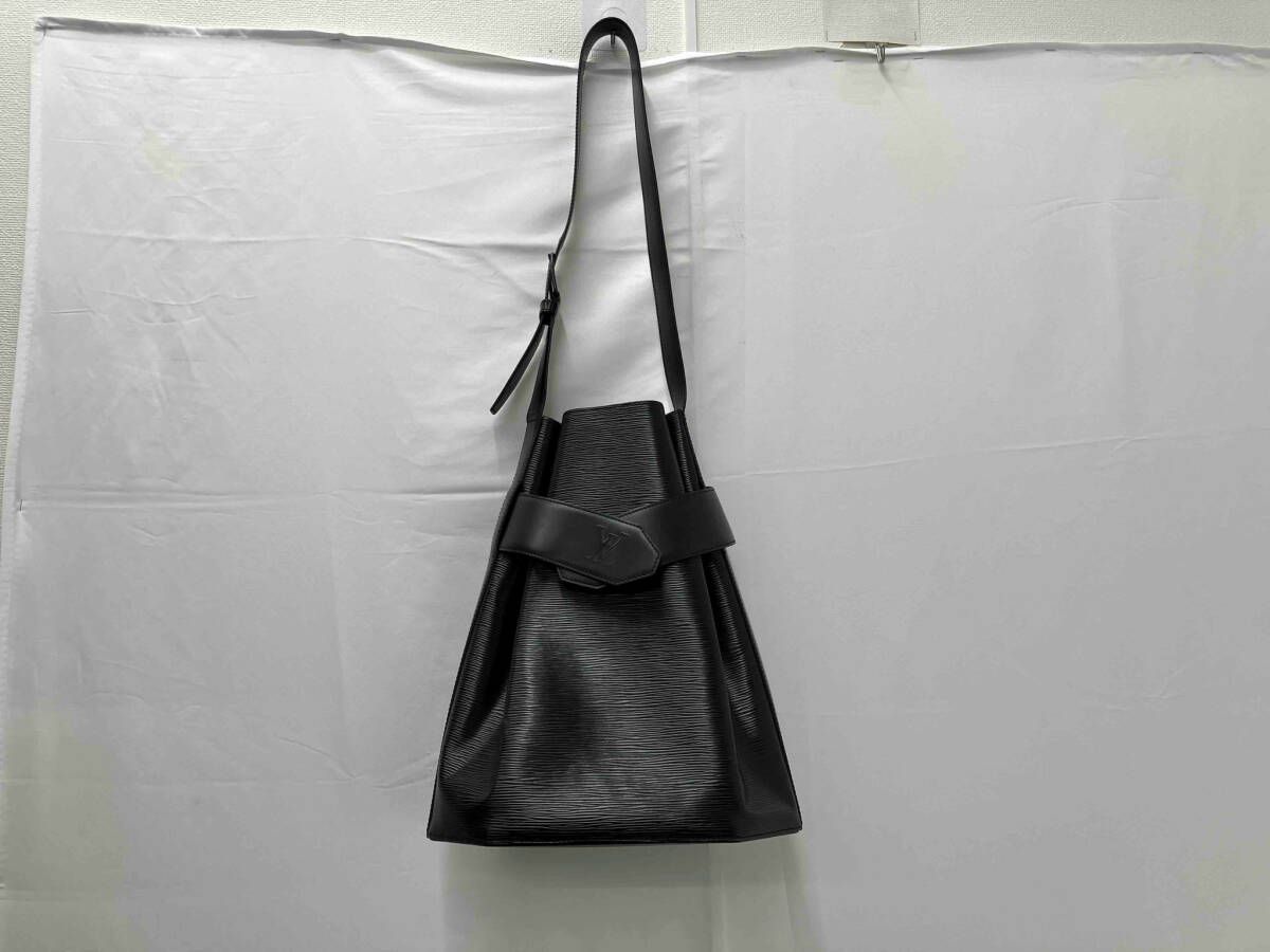 LOUIS VUITTON ルイヴィトン ルイ ヴィトン エピ サック デポール ブラック 黒 ショルダーバッグ バッグ 鞄
