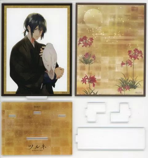 中古】アクリルスタンド・アクリルパネル 滝川雅貴 ジオラマアクリル ツルネジオラマアクリルスタンド【華】 滝川雅貴