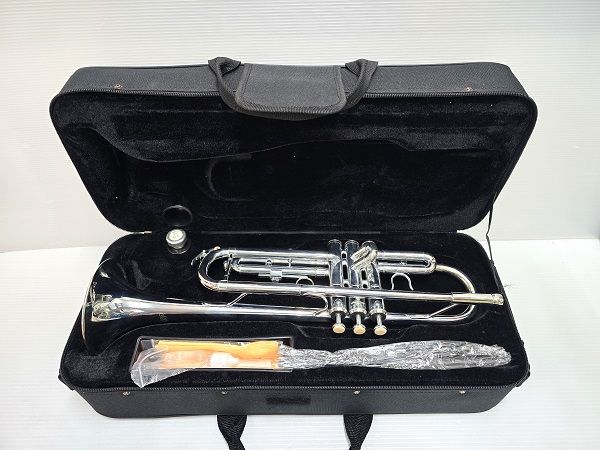 品】 ソレイユ Soleil トランペット STR-2 シルバーメッキ仕上げ