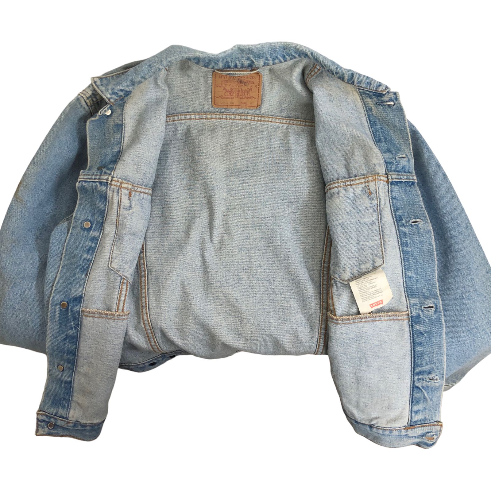 90s ユーロ リーバイス 70503 02 インディゴ　デニムジャケット 90年代 ユーゴスラビア製 Levi's ユーロリーバイス 70503 02 先