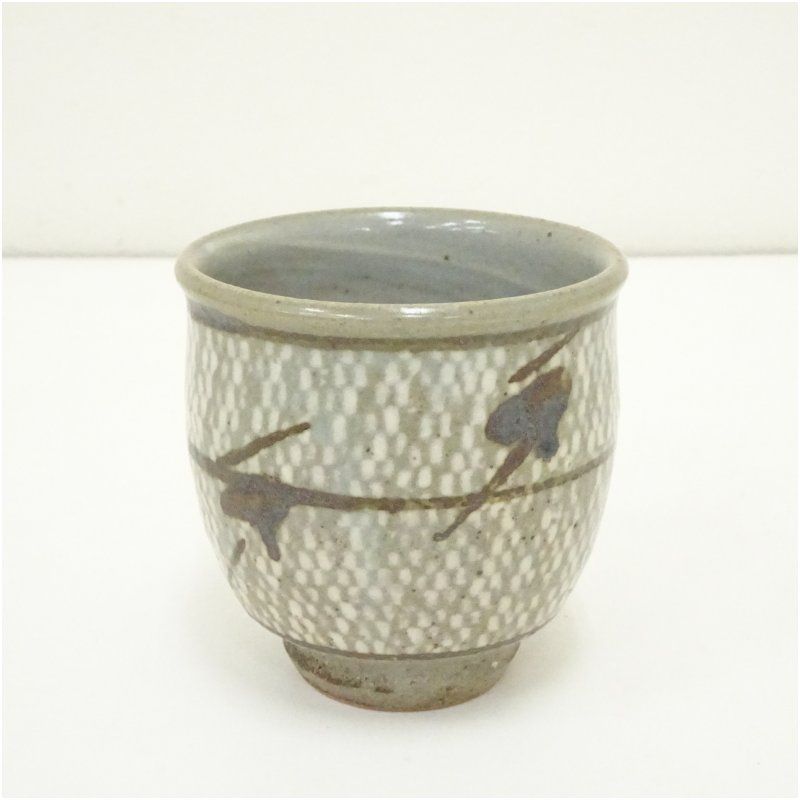 人間国宝 島岡達三造 象嵌湯呑 共箱 湯飲み 湯呑み 湯のみ おしゃれ かわいい 茶道具 茶器 来客 お茶 旅館 和風 雑貨 レトロ 食器