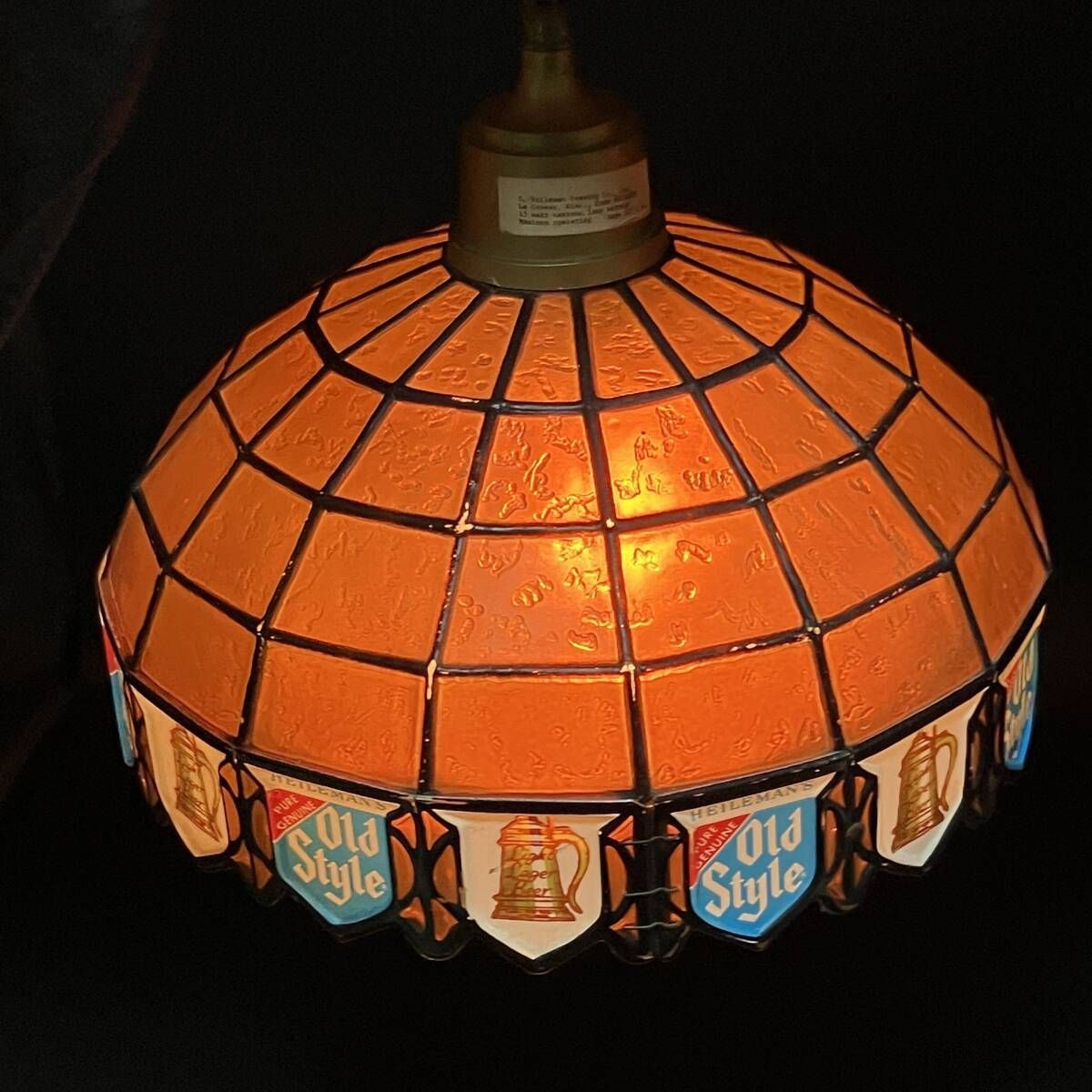 OLD STYLE BEER スタイル ビール ライト 照明 ランプ ビンテージ ランプ シェード ヴィンテージ インテリア アメリカ 雑貨 POP_25C