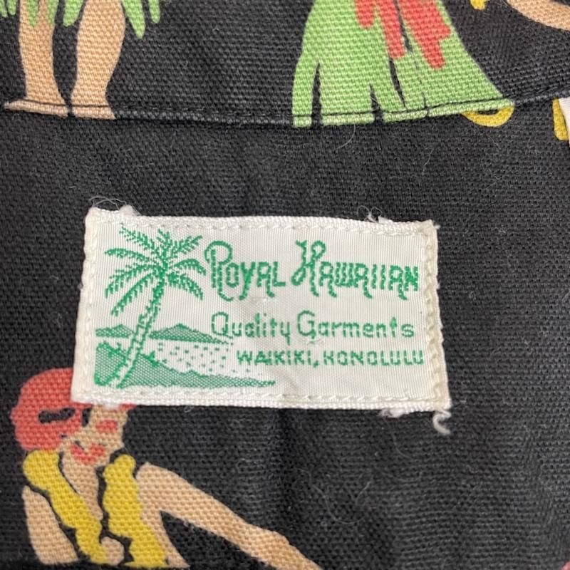 SUN SURF サンサーフ シャツ、ブラウス 半袖 Royal Hawaiian SS34593 HULA HANDS プルオーバー アロハシャツ