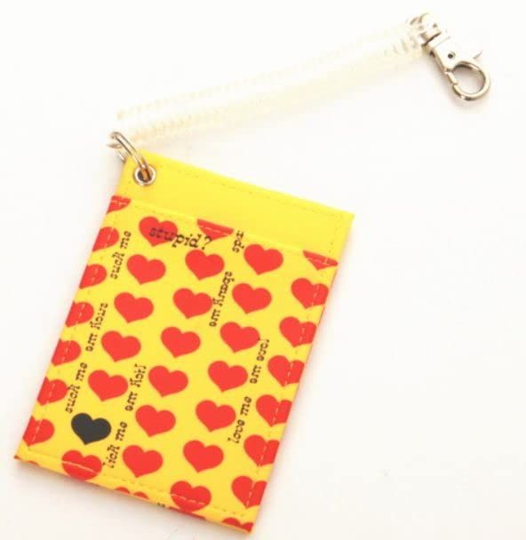 hide ヒデ X JAPAN オフィシャルグッズ パスケース|Yellow Heart