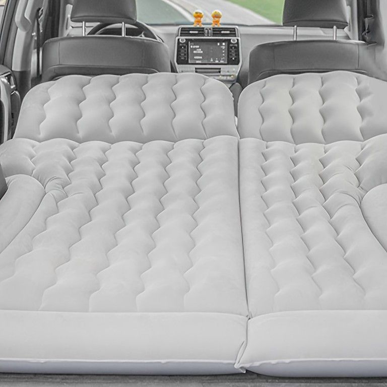 車中泊を快適に SUV用インフレータブルマットレス グレー