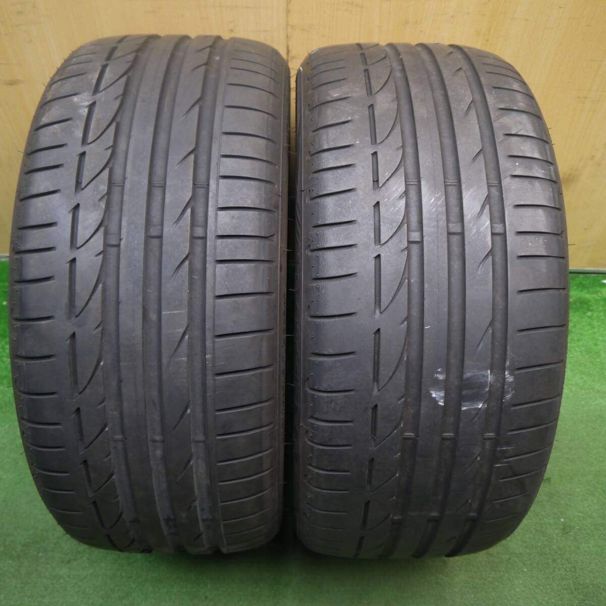 バリ溝 21年 8.5分 2本 245|40R18 ブリヂストン ポテンザ S001 レクサス GS ジャガー XE CZ4A WRX ベンツ等 5032509Hノタ