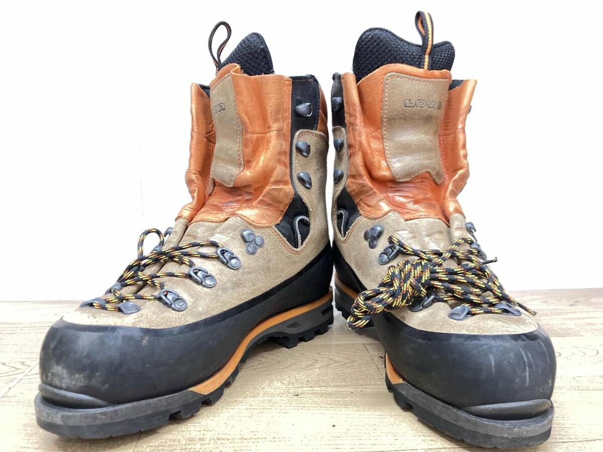 LOWA ローバー シルバーホルン 登山靴 トレッキングブーツ ブラウン UK10.5 GORE-TEX イタリア製 アウトドア