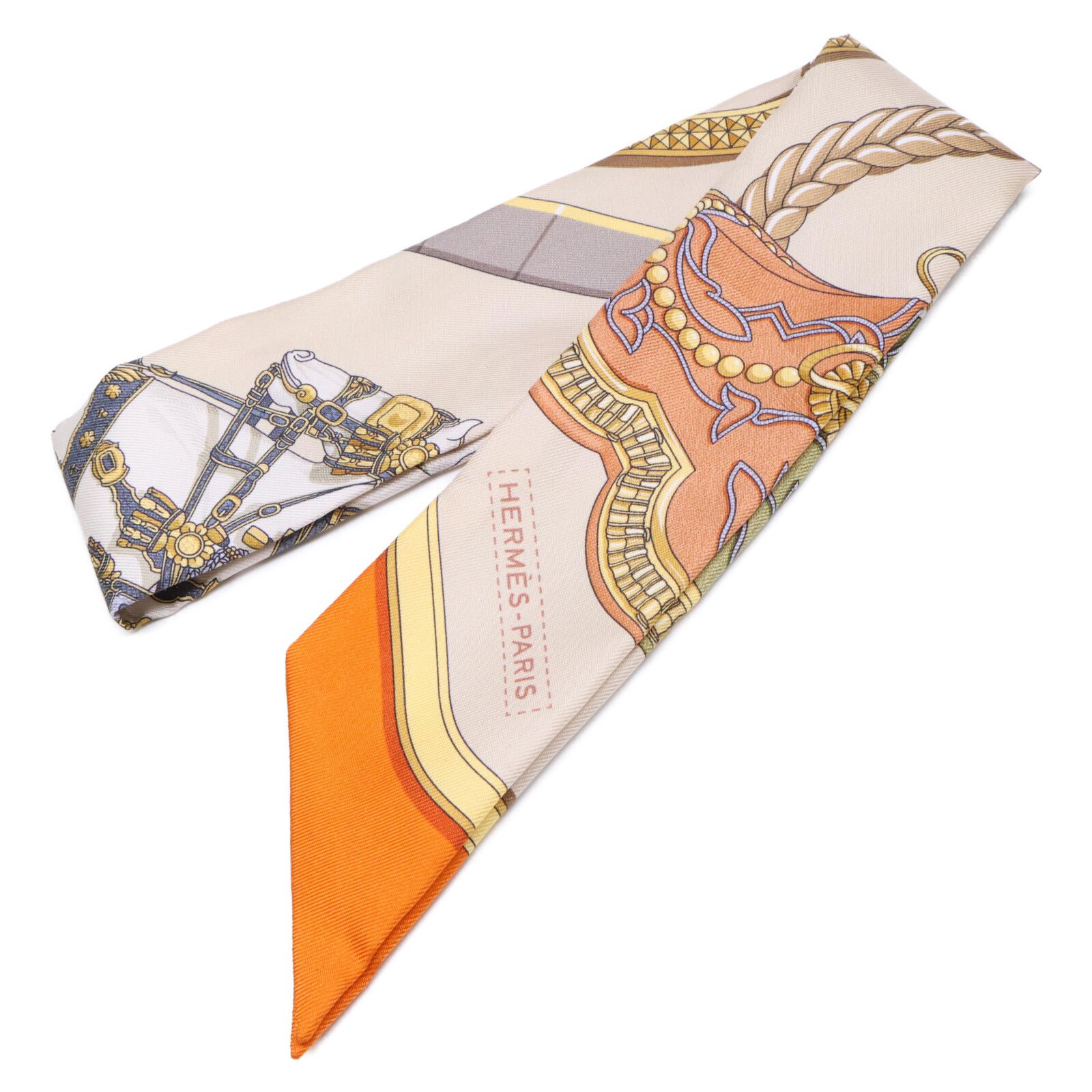 HERMES エルメス ツイリー GRAND APPARAT Grand Apparat Twilly - Grey | Hermès Mainland China