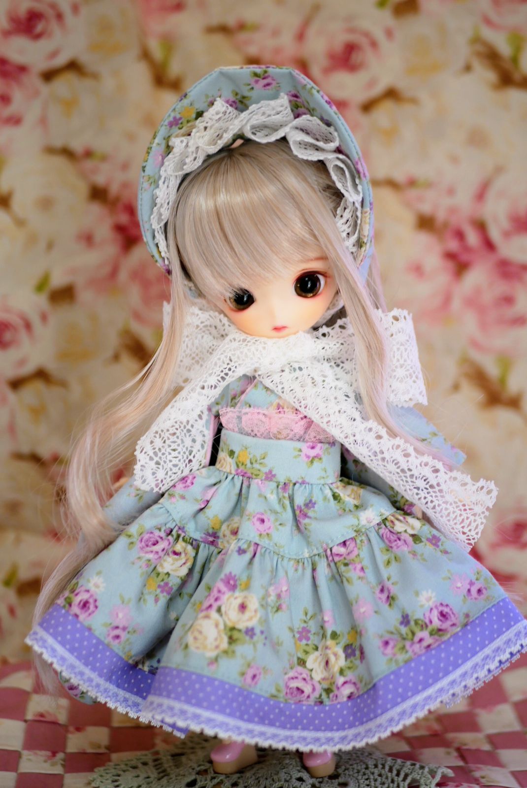 ハルモニアシリーズ||ローズガーデンな和ドレス
