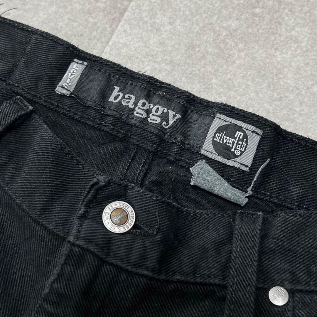 33×31 リーバイス シルバータブ バギー baggy ブラック オリジナル 