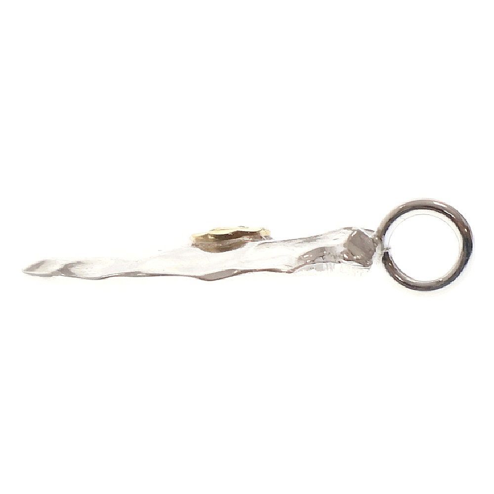 ゴローズ 金メタル付き矢じり 大 ネックレストップ メンズ 大 ゴローズ