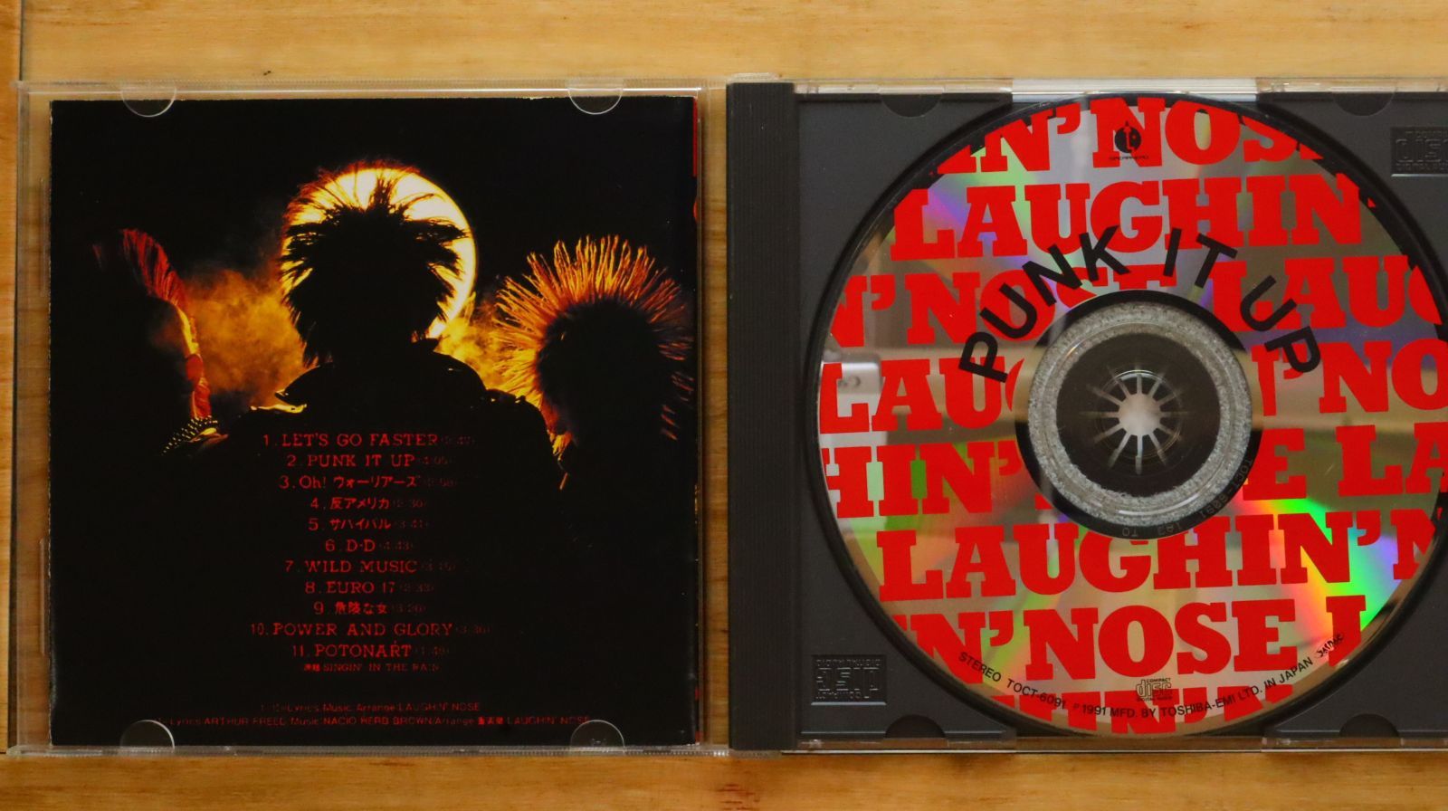ラフィン ・ノーズ 国内盤CD☆ラフィン・ノーズ/Laughin' Nose□ パンク・イット