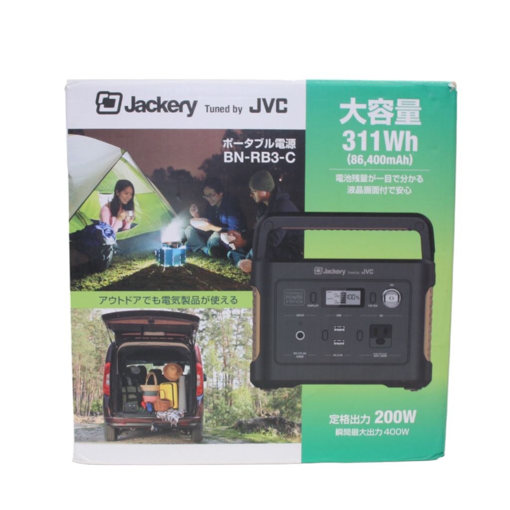 ポータブル電源 JVCケンウッド×Jackery BN-RB3-C - スマホアクセサリー