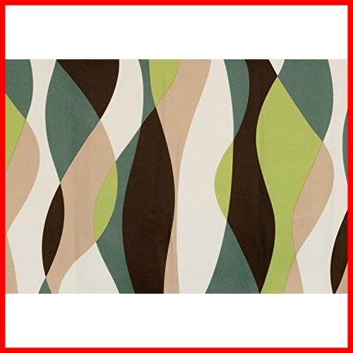 【人気商品】Arie(アーリエ) 形状記憶加工カーテン ゼファー 2枚組 100×178cm グリーン