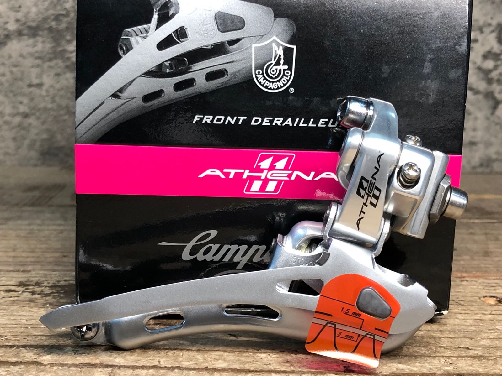 JM121 カンパニョーロ CAMPAGNOLO アテナ ATHENA 11 FD11-AT2B フロントディレイラー