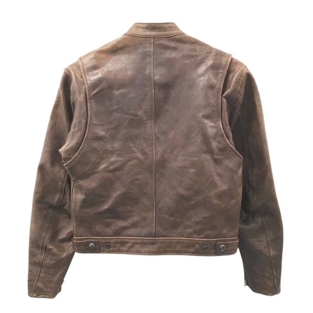 HAROLD'S GEAR ハロルズギア レザージャケット ブラウン系 S