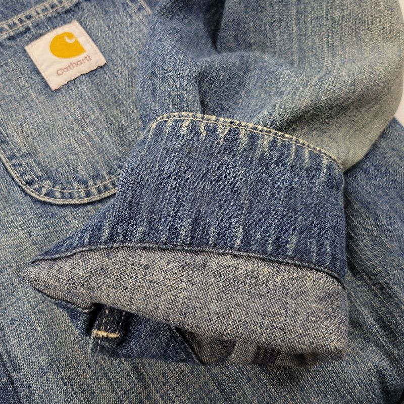 中古品】Carhartt カーハート COVERALLS DENIM JACKET 00108-095