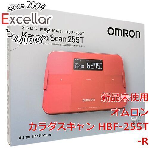 bn:3] オムロン製 体重体組成計 カラダスキャン HBF-255T-R - 家電・PC