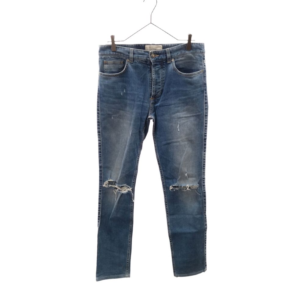 【新品】ジバンシィ　クラッシュ加工　スリムフィットデニム 新品】ジバンシィクラッシュ加工スリムフィットデニム