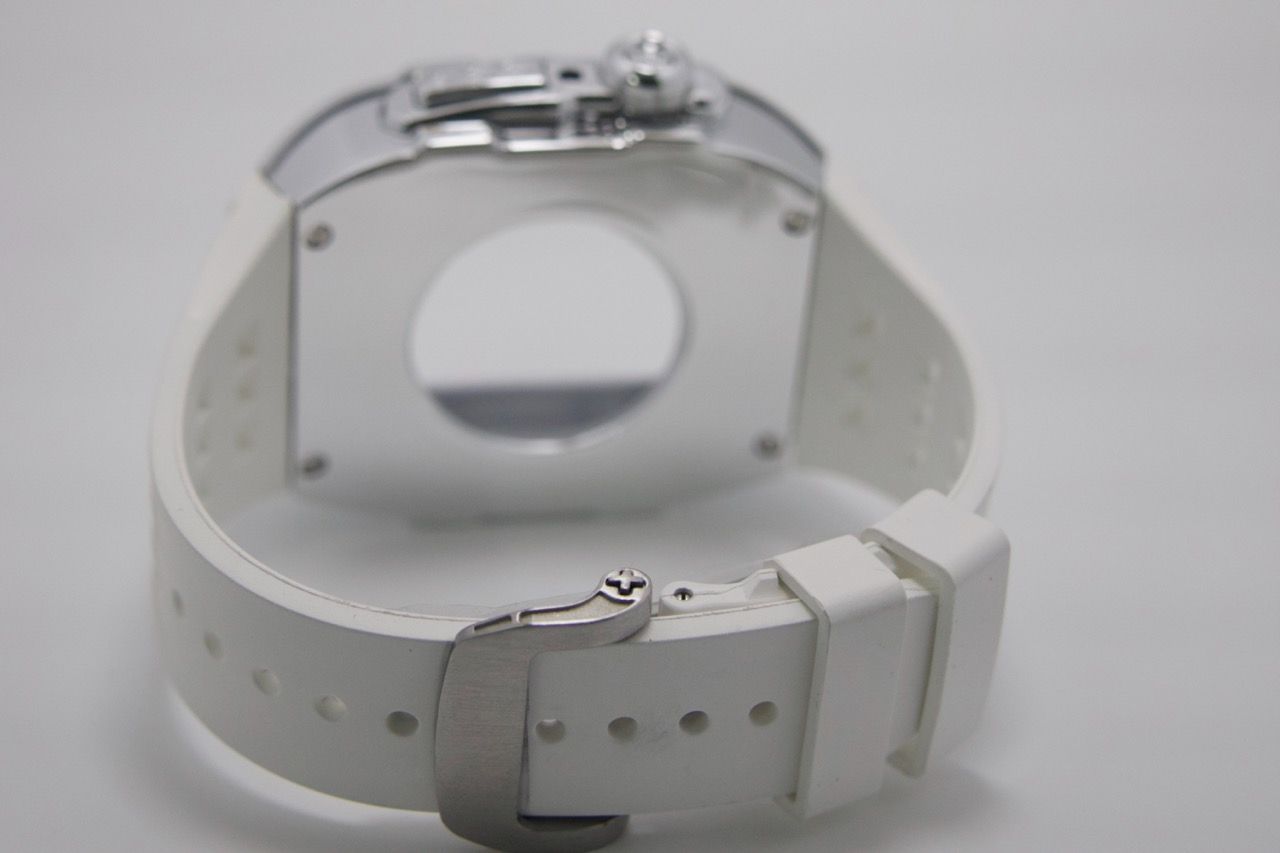 AppleWatch ラバーベルトカバー アップルウォッチバンド 44 mm 45 mm対応